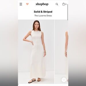 Solid and Striped x Sofia Richie Grange Lucerne Dress NWT